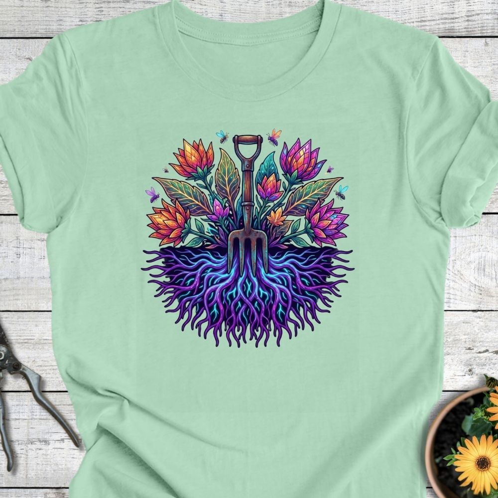 Printify T-Shirt Mint / S The Root Nexus T-Shirt