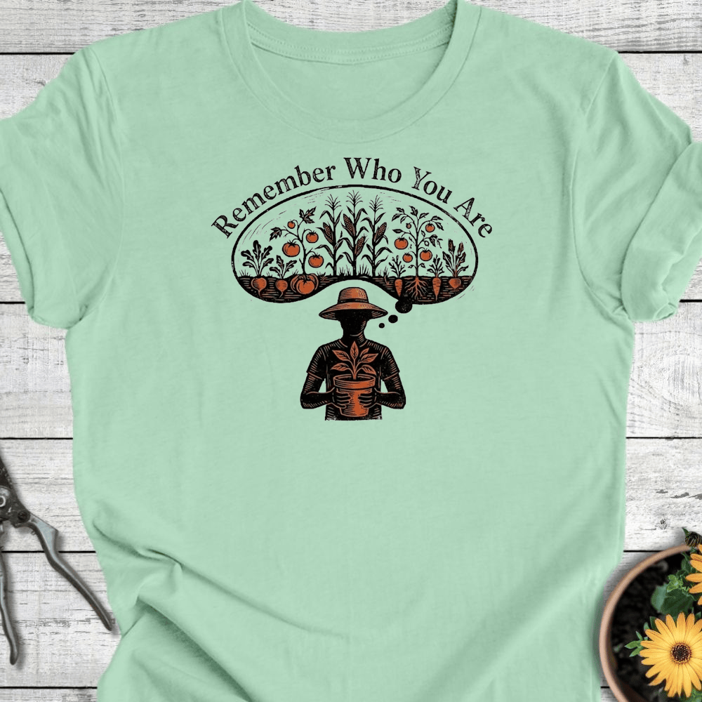 Printify T-Shirt Mint / S Who You Are II T-Shirt
