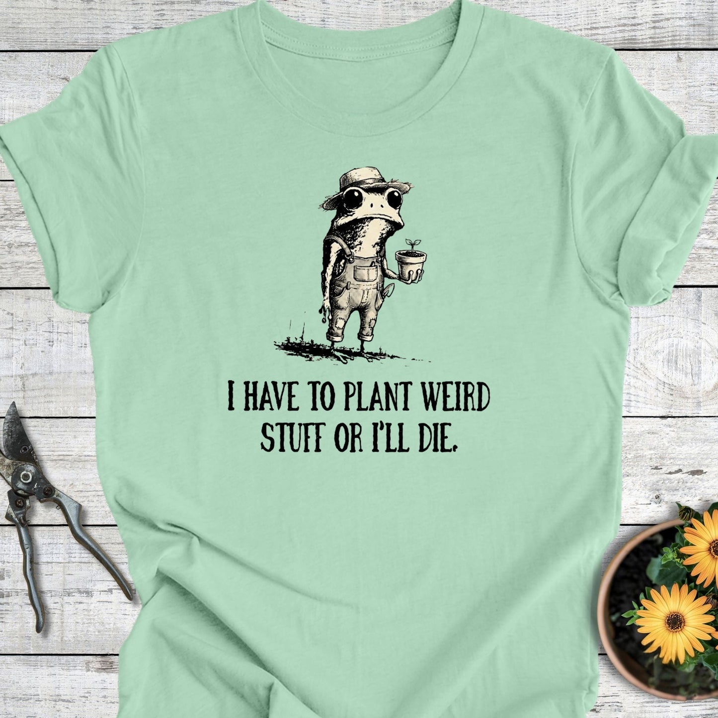 Printify T-Shirt Mint / S Wierd Stuff T-Shirt