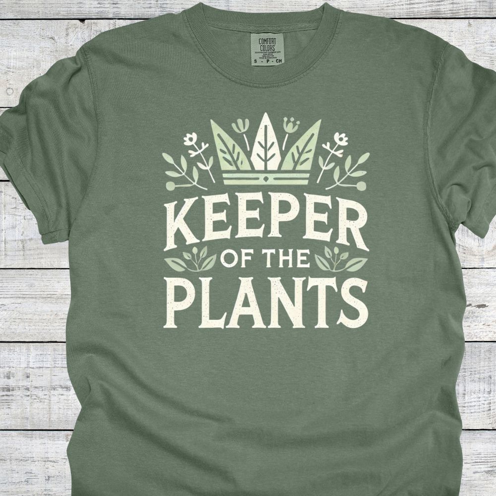 Printify T-Shirt Moss / S Keeper of the Plants T-Shirt