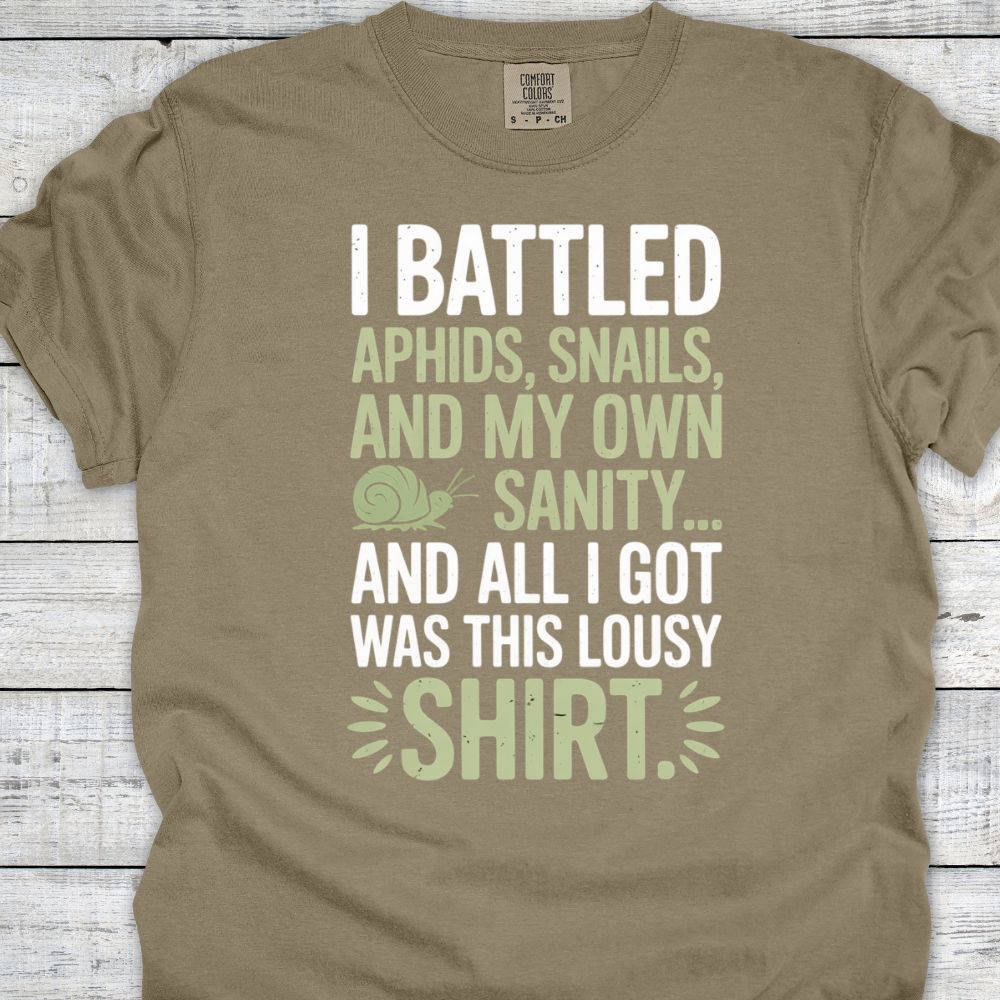 Printify T-Shirt Moss / S This Lousy T-Shirt