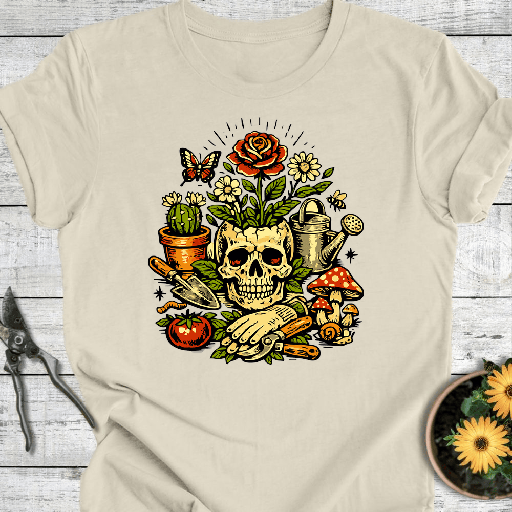 Printify T-Shirt Natural / S Bloom from Bones T-Shirt