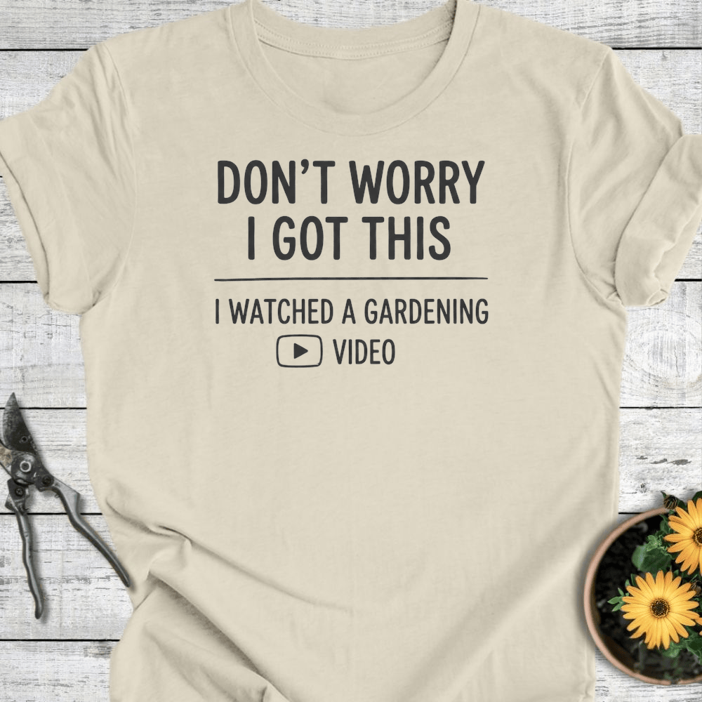 Printify T-Shirt Natural / S I Got This T-Shirt