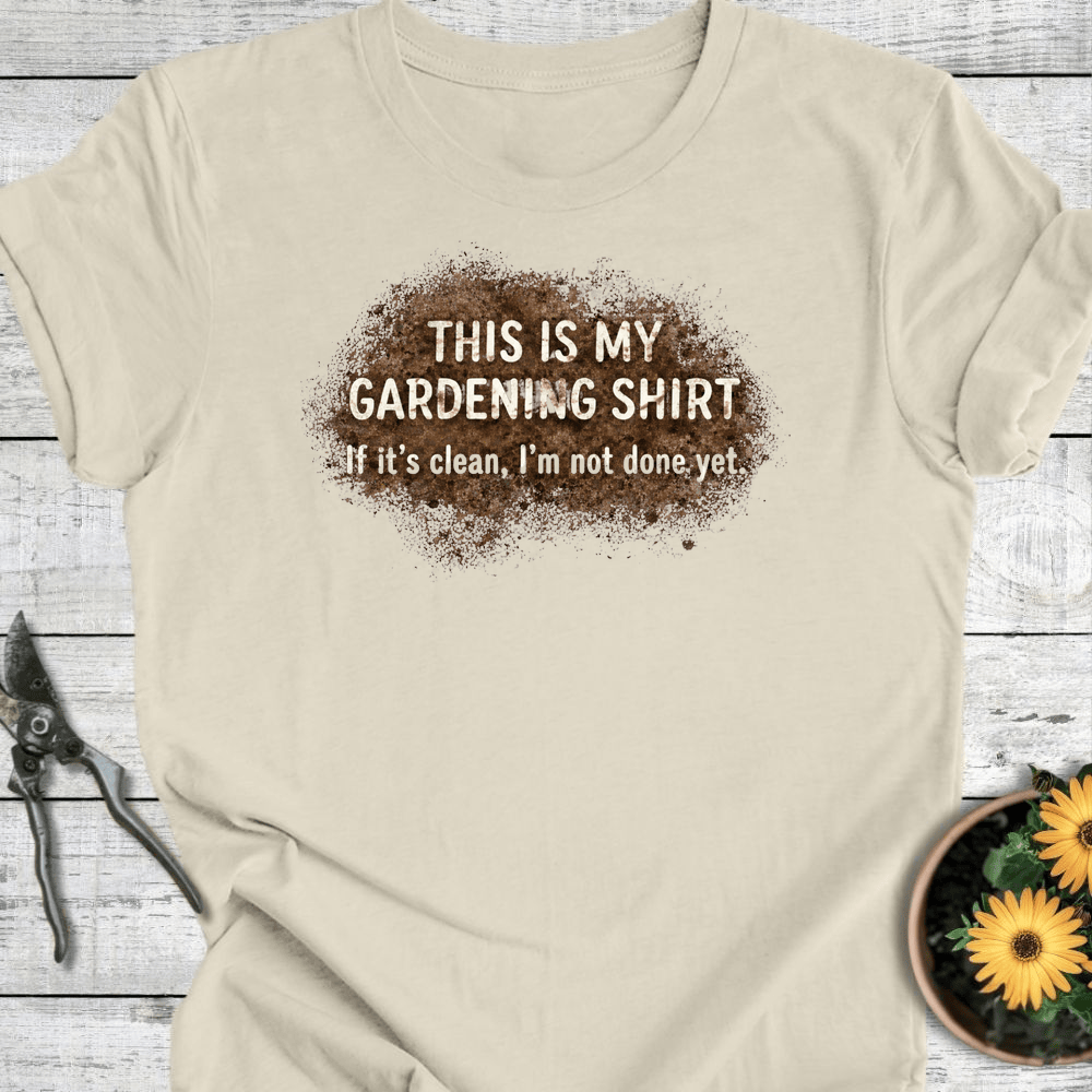 Printify T-Shirt Natural / S My Gardening II T-Shirt