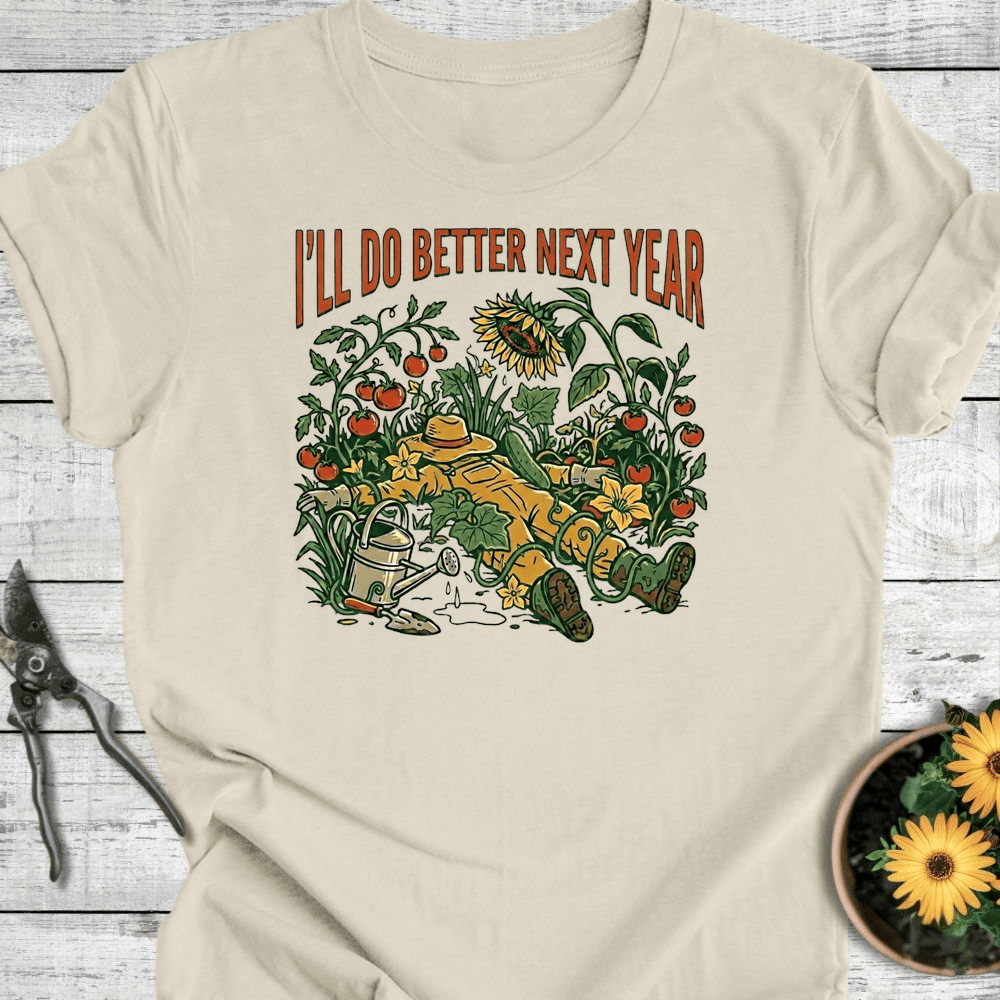 Printify T-Shirt Natural / S Next Year T-Shirt