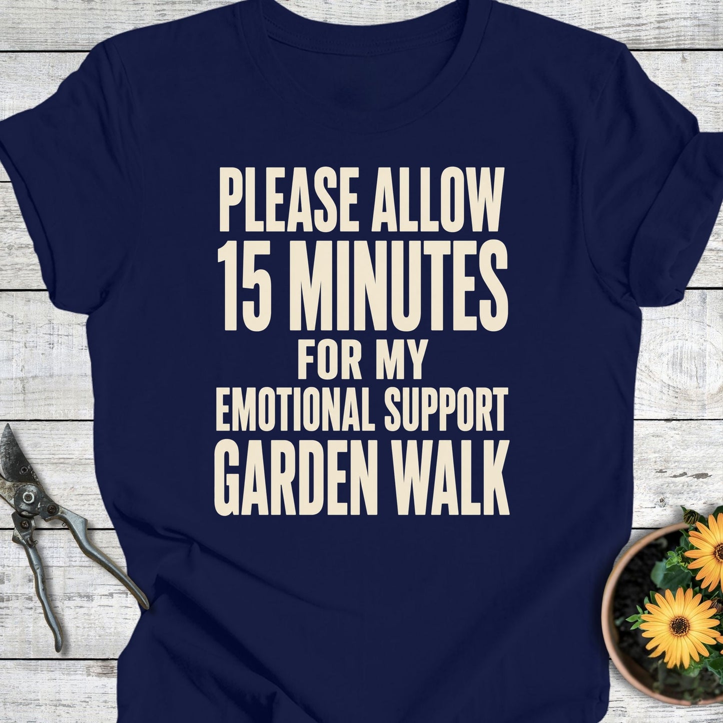Printify T-Shirt Navy / S 15 Minutes T-Shirt