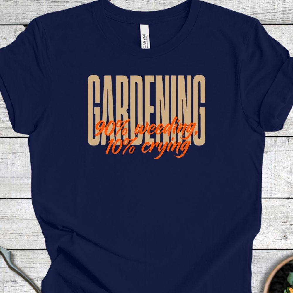 Printify T-Shirt Navy / S 90% Weeding T-Shirt
