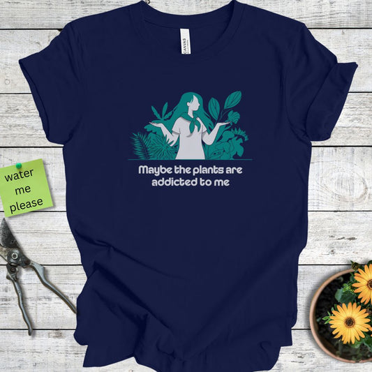 Printify T-Shirt Navy / S Addicted to Me
