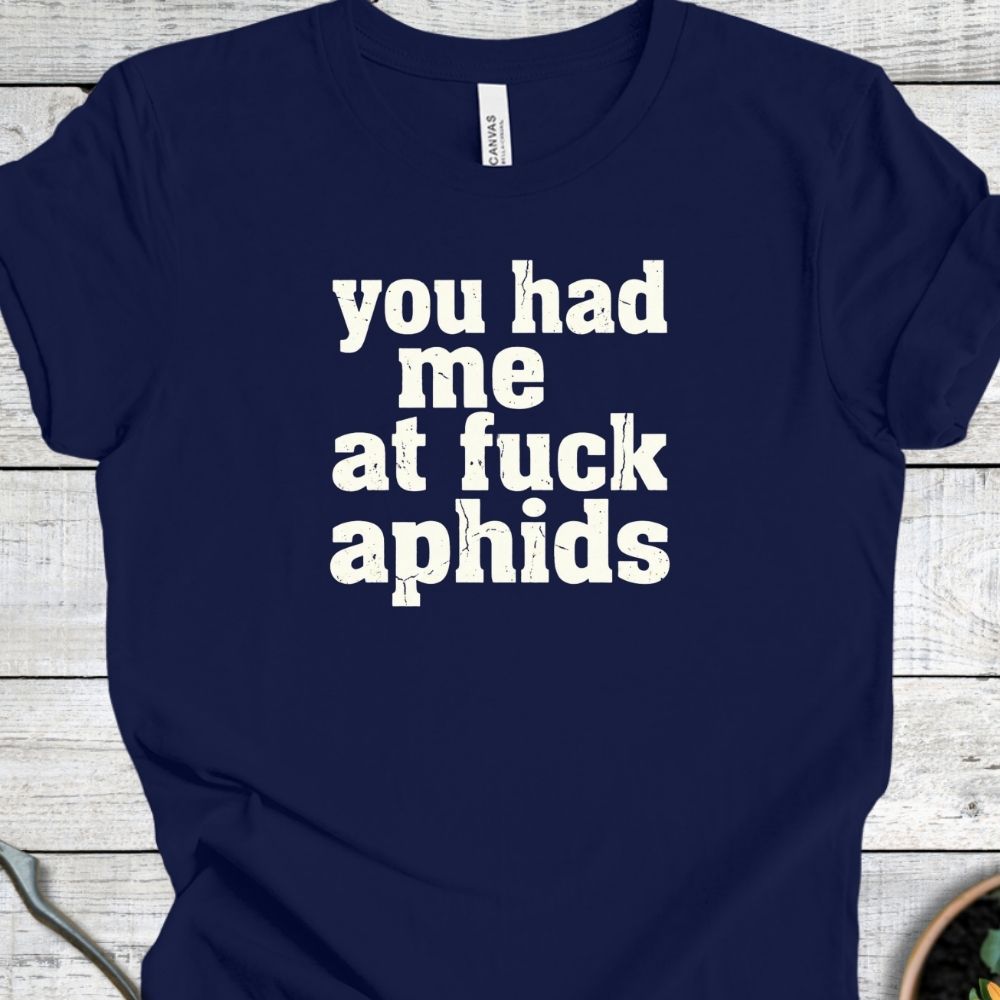 Printify T-Shirt Navy / S F*ck Aphids T-Shirt
