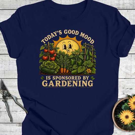Printify T-Shirt Navy / S Good Mood T-Shirt