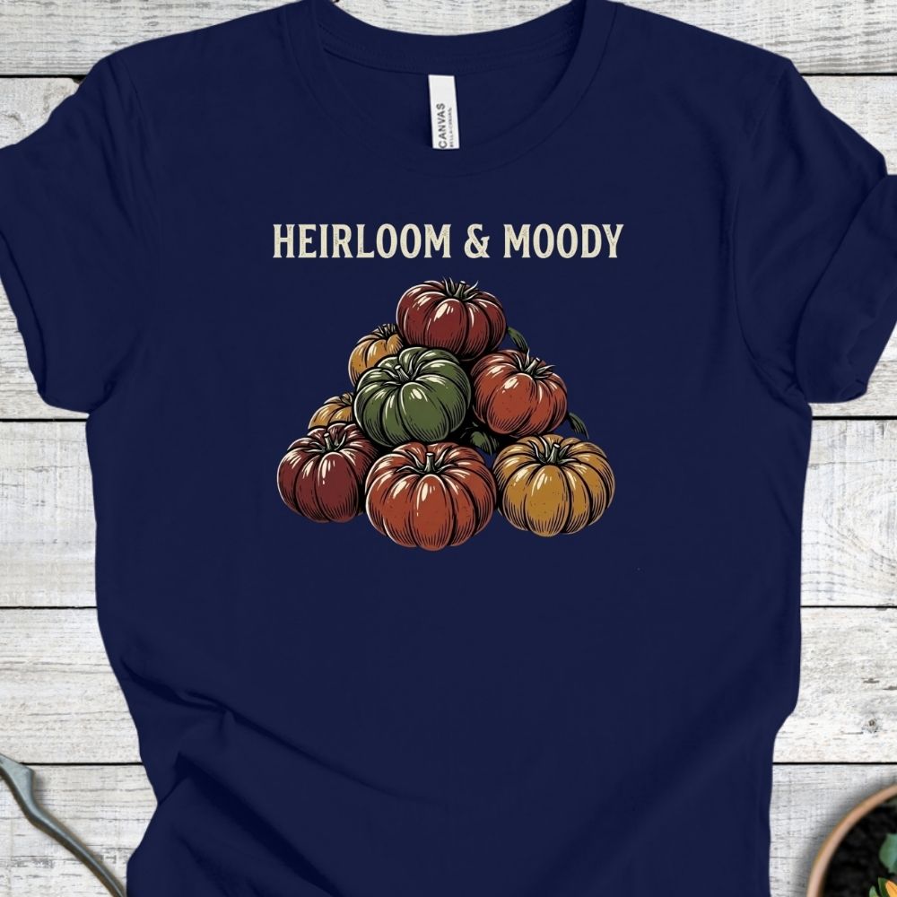 Printify T-Shirt Navy / S Heirloom & Moody T-Shirt