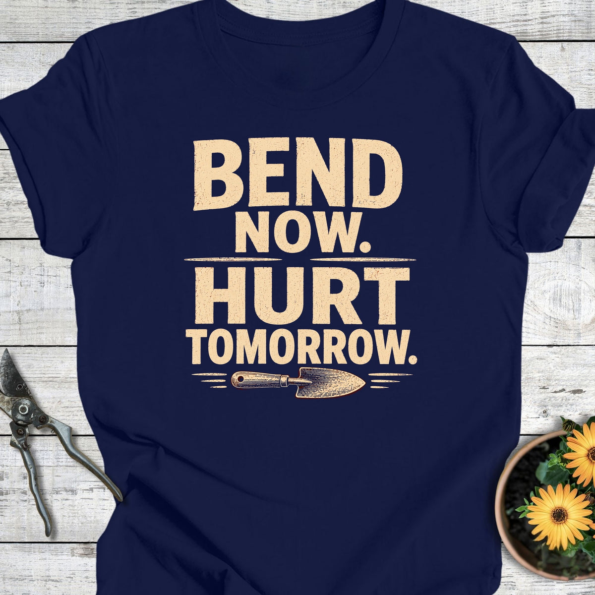 Printify T-Shirt Navy / S Hurt Tomorrow T-Shirt