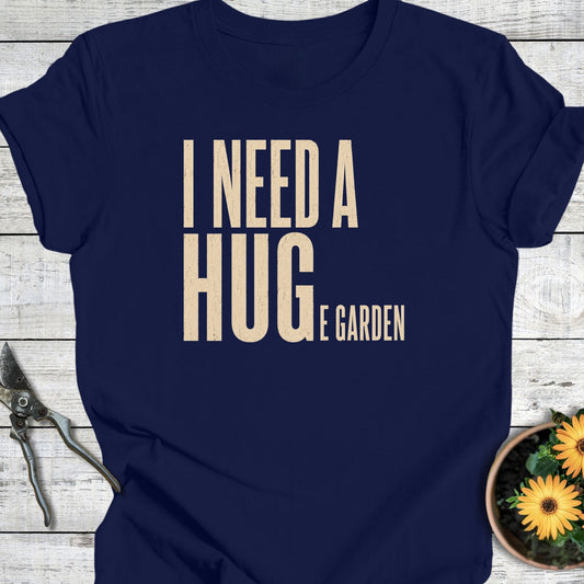 Printify T-Shirt Navy / S I Need a Hug T-Shirt