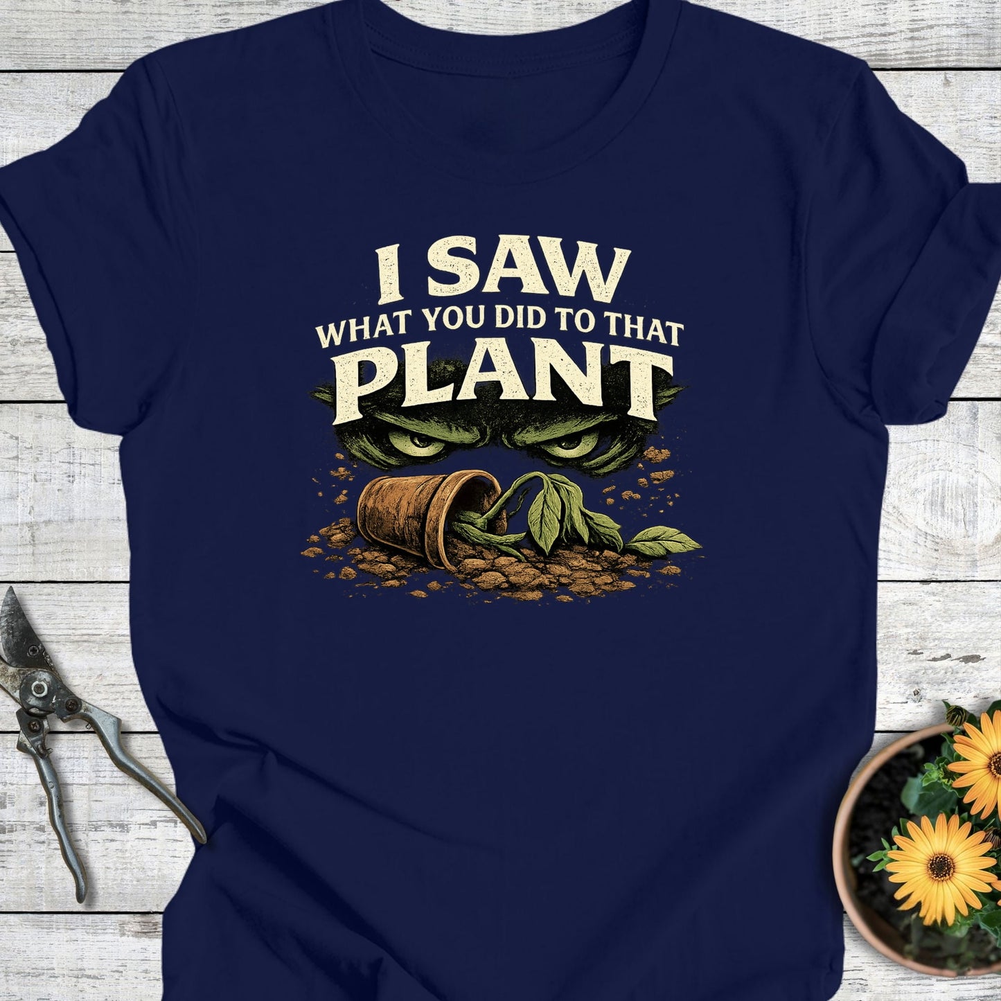 Printify T-Shirt Navy / S I Saw What You Did T-Shirt