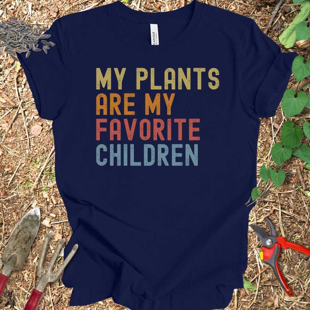 Printify T-Shirt Navy / S My Favorite Children