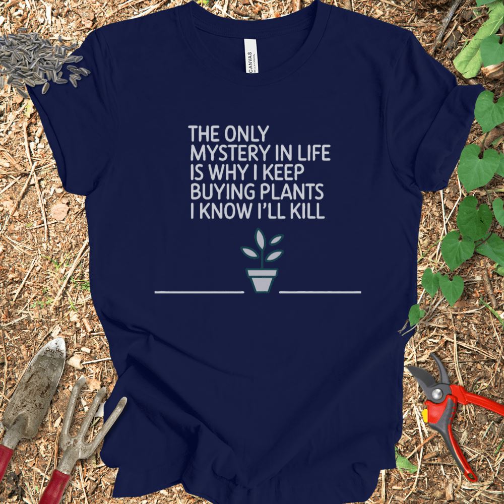 Printify T-Shirt Navy / S Mystery In Life