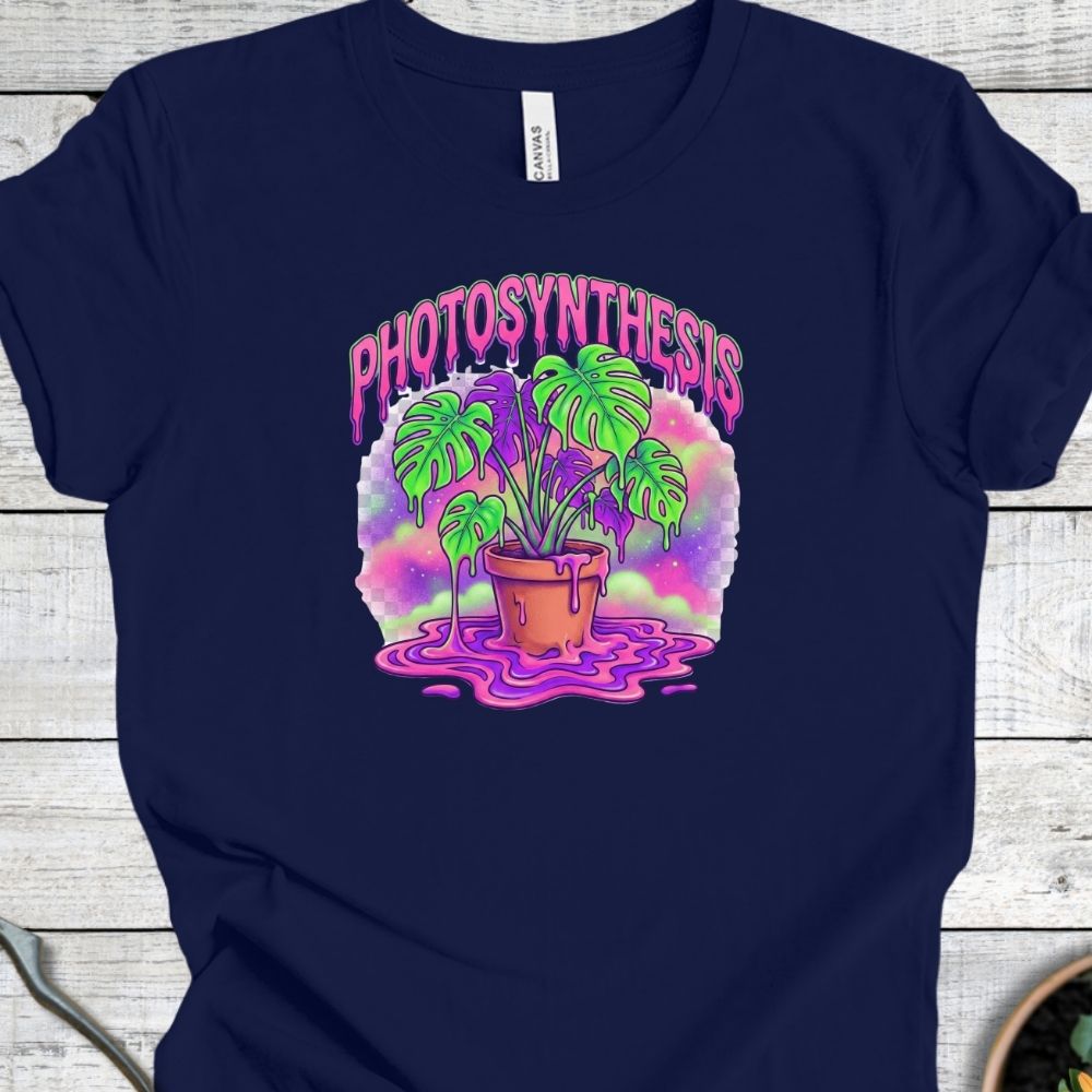 Printify T-Shirt Navy / S Photosynthesis Glow T-Shirt