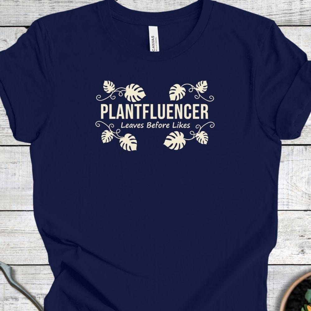 Printify T-Shirt Navy / S Plantfluencer