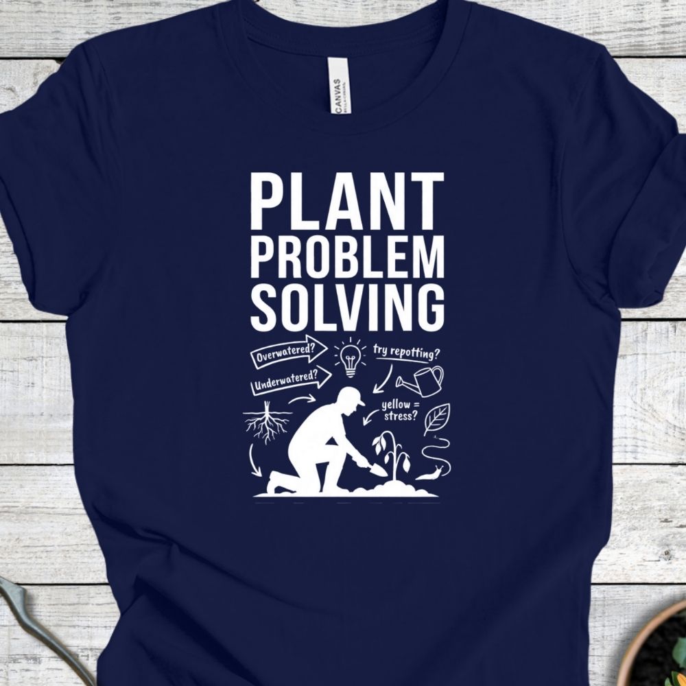 Printify T-Shirt Navy / S Problem Solving T-Shirt