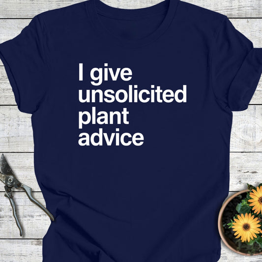 Printify T-Shirt Navy / S Unsolicited Advice T-Shirt
