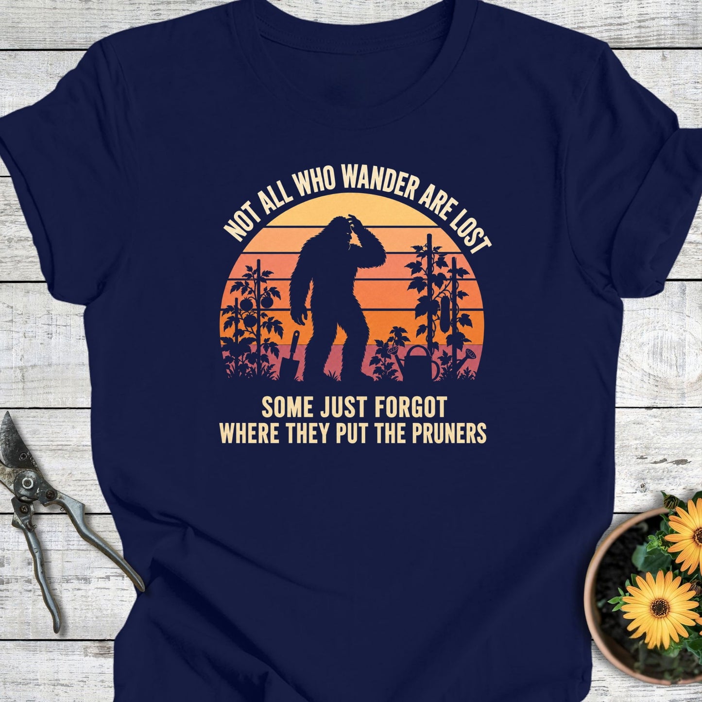 Printify T-Shirt Navy / S Wander T-Shirt
