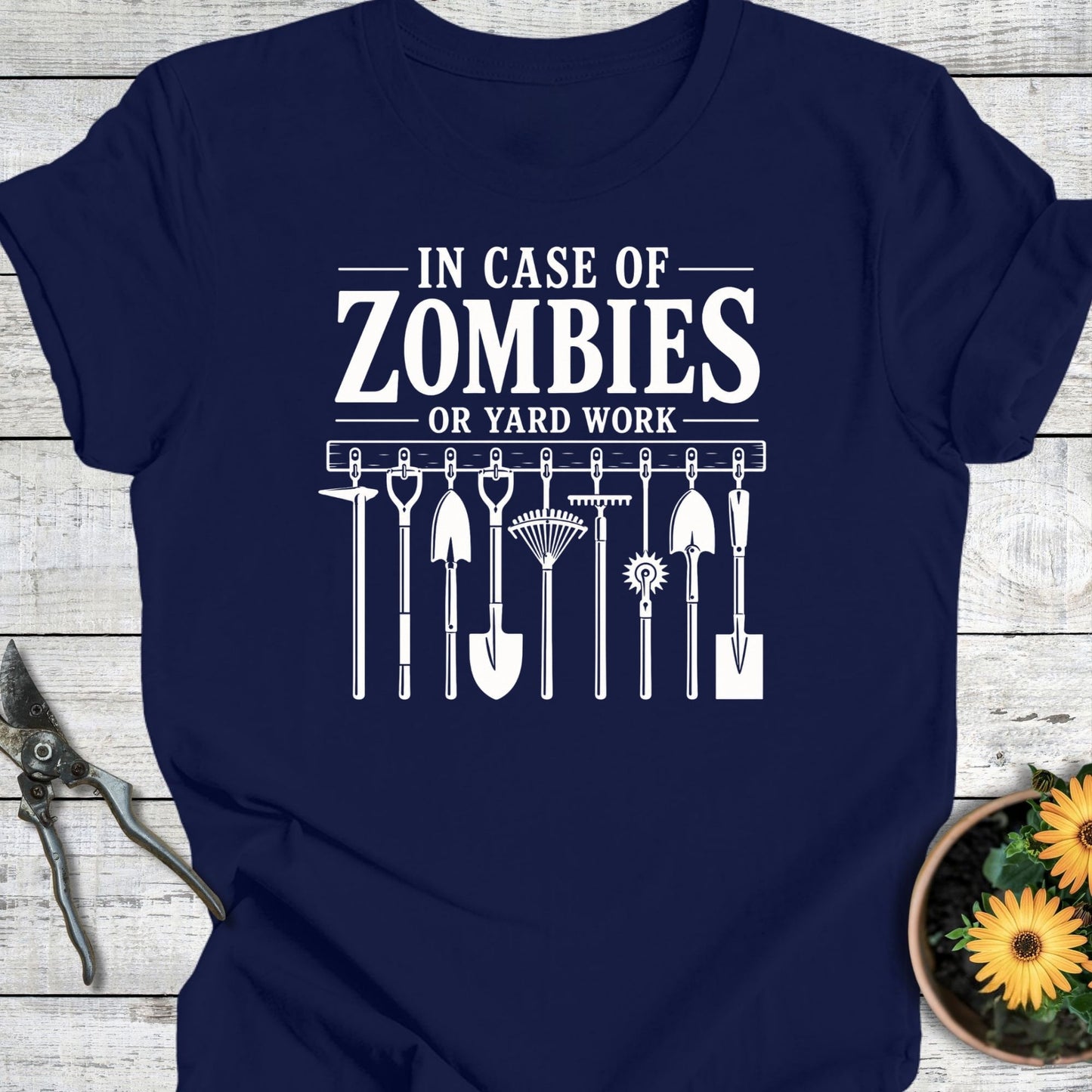 Printify T-Shirt Navy / S Zombies T-Shirt