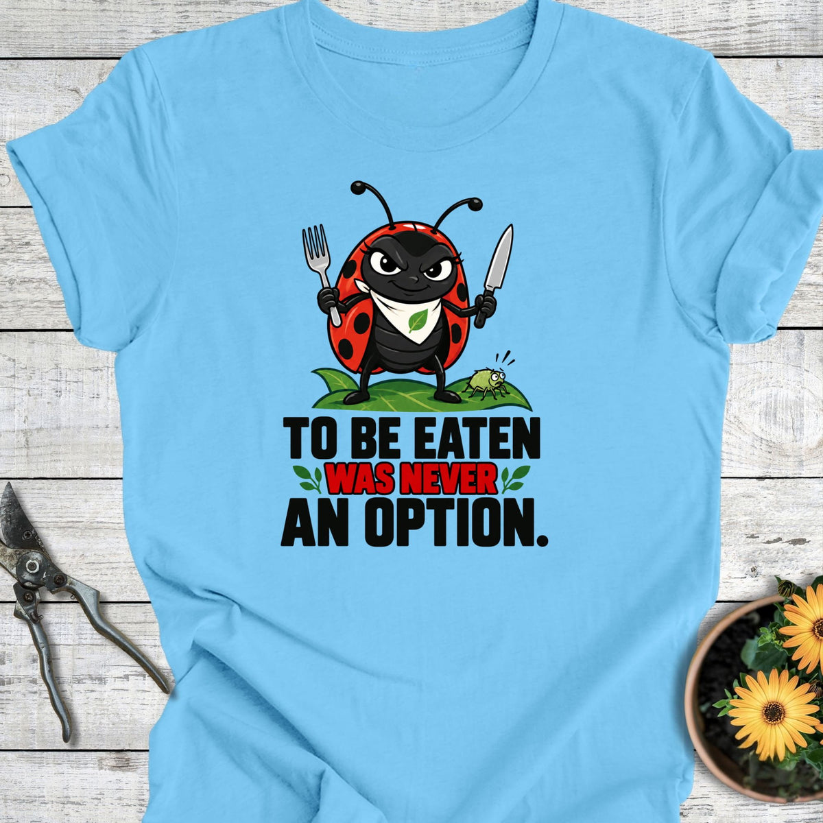 Printify T-Shirt Ocean Blue / S To Be Eaten T-Shirt