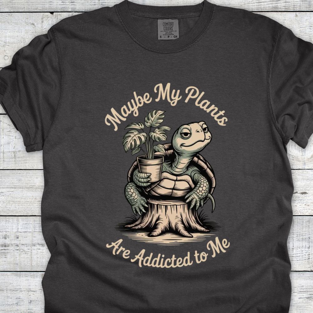 Printify T-Shirt Pepper / S Maybe My Plants...