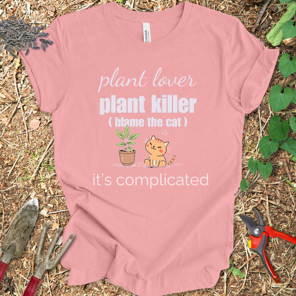 Printify T-Shirt Pink / S Its Complicated