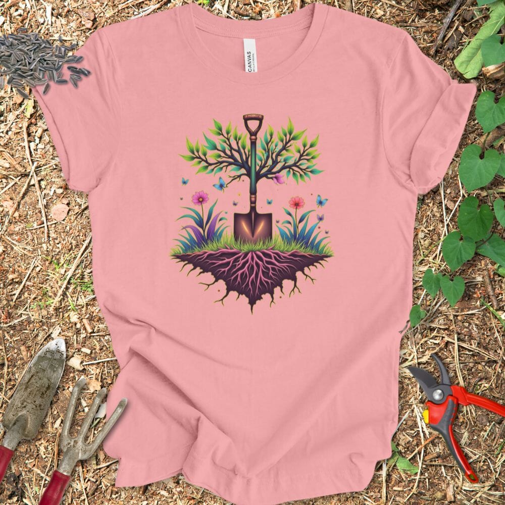 Printify T-Shirt Pink / S Roots of Growth