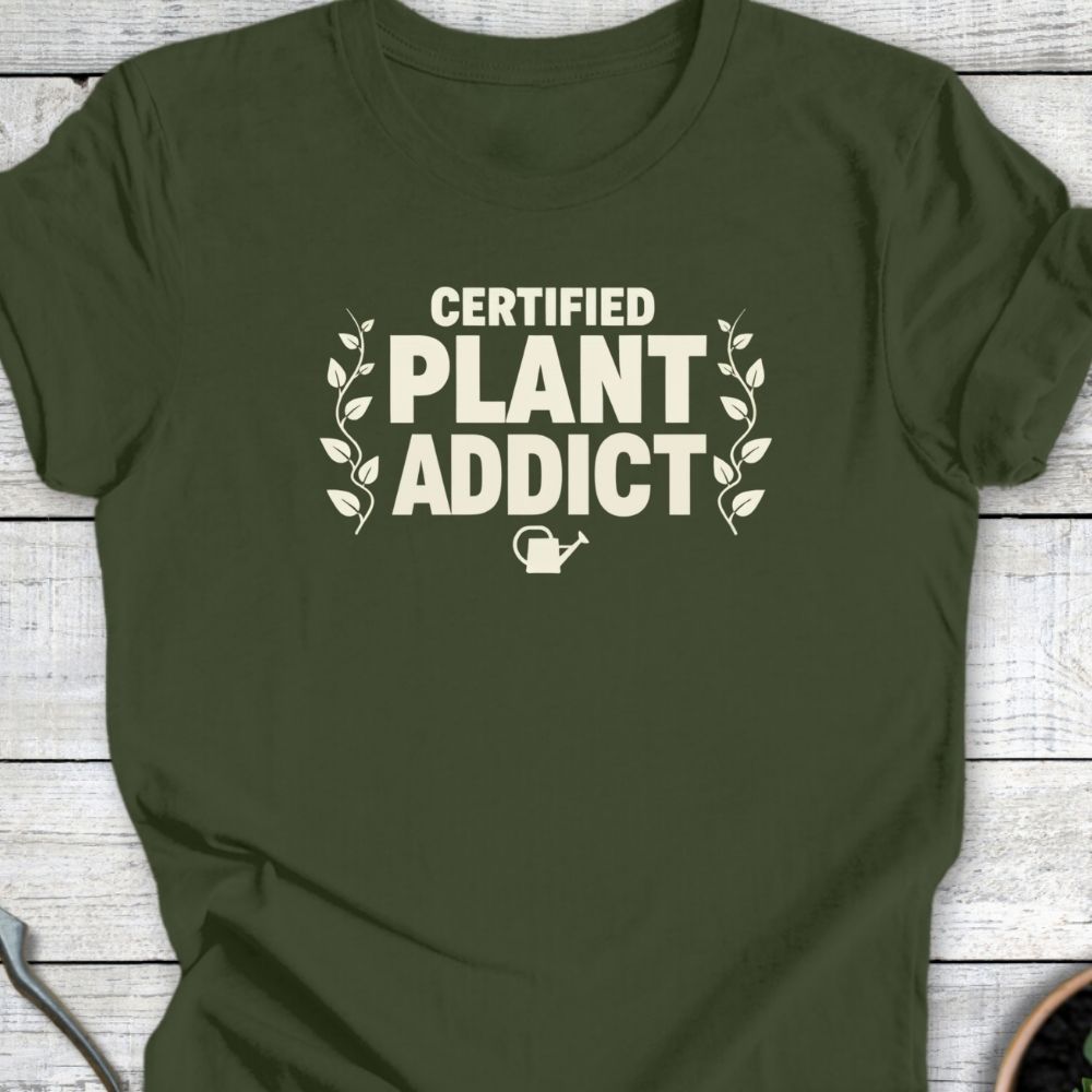 Printify T-Shirt Plant Addict