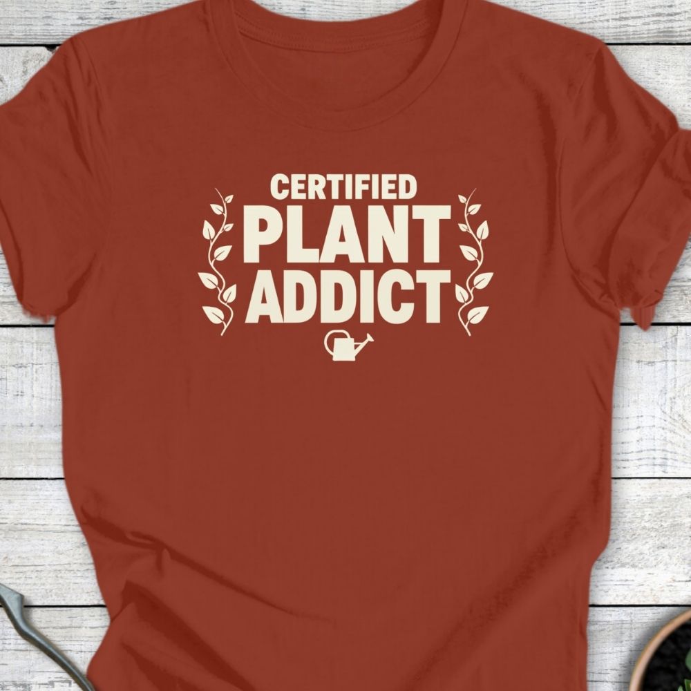 Printify T-Shirt Plant Addict