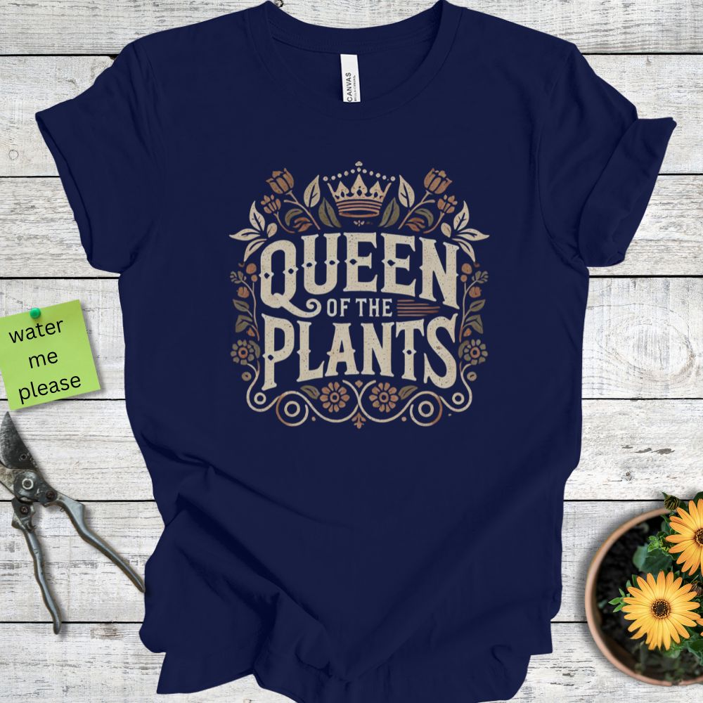Printify T-Shirt Queen of the Plants