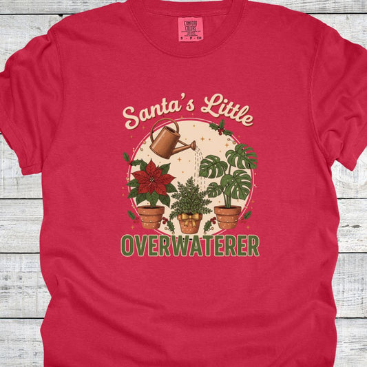 Printify T-Shirt Red / S Santa's Little Underwaterer T-Shirt