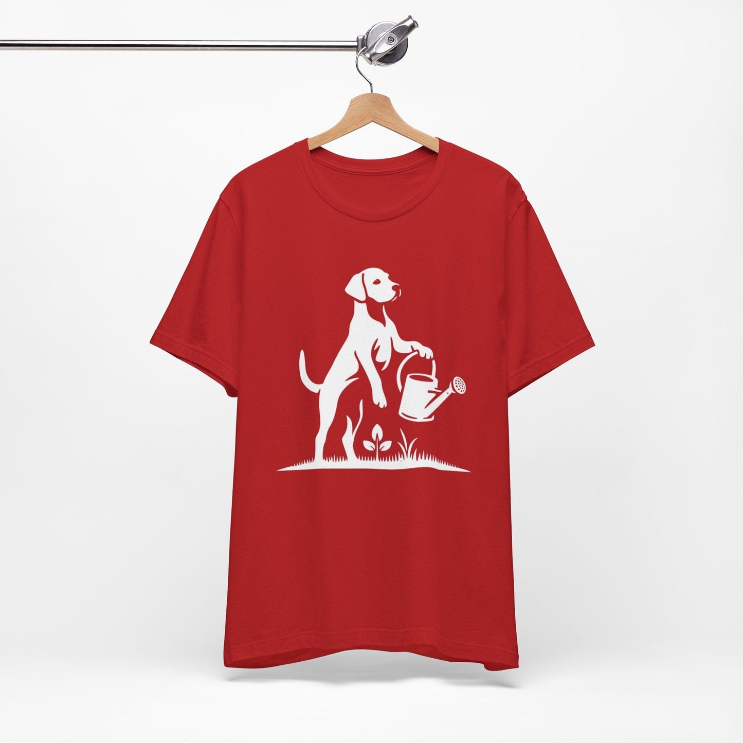 Printify T-Shirt Red / XS The Loyal Gardener Unisex Jersey Short Sleeve Tee