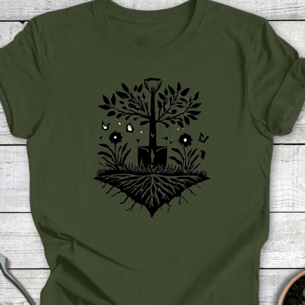 Printify T-Shirt Rooted in Growth