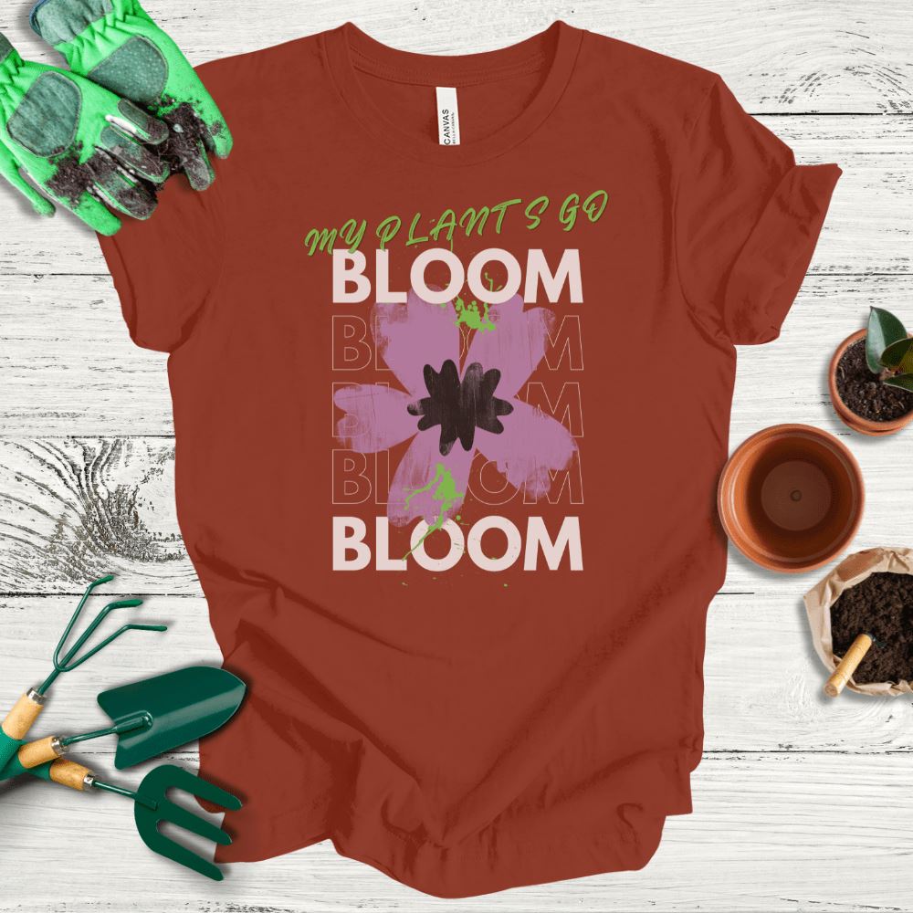 Printify T-Shirt Rust / S Bloom Bloom Bloom