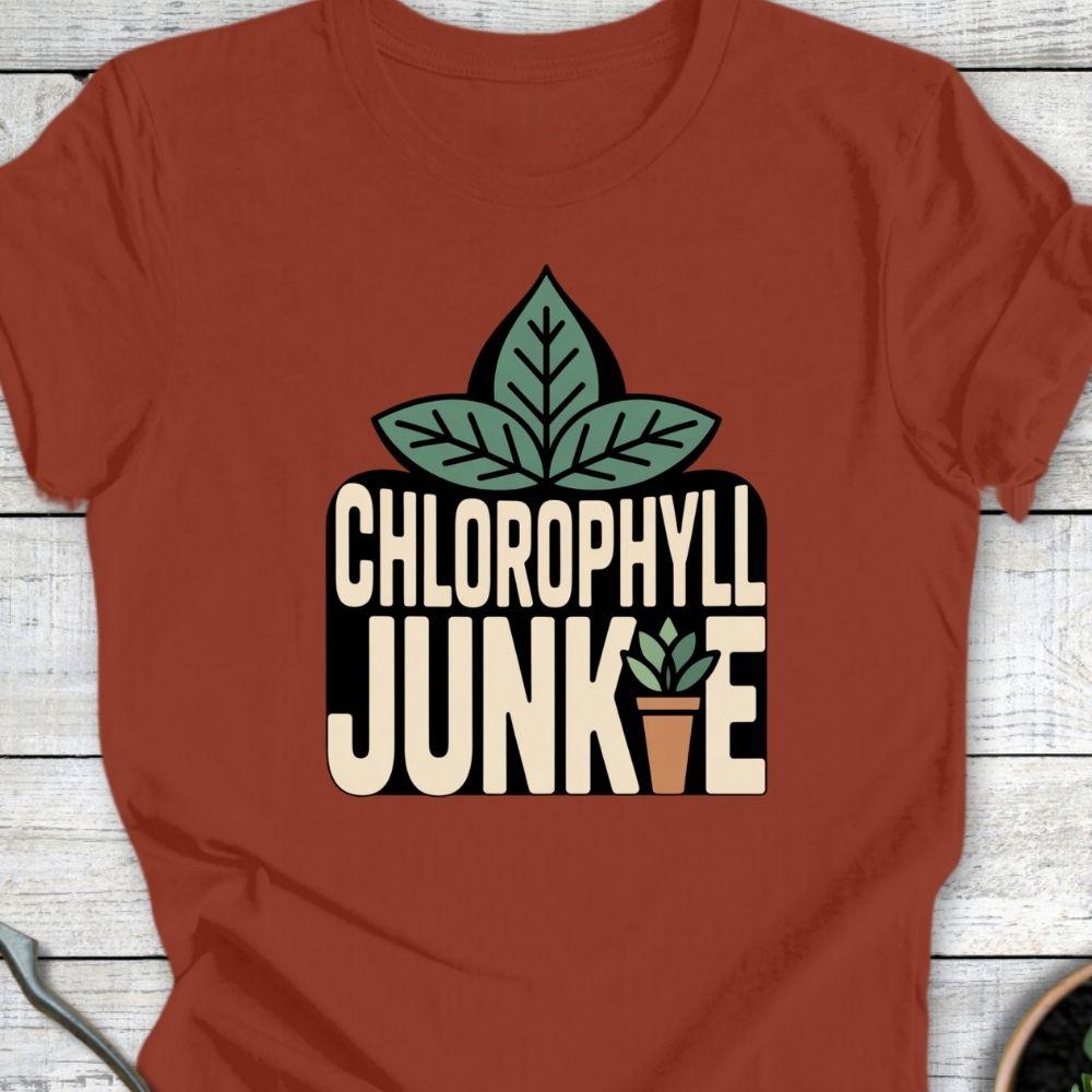 Printify T-Shirt Rust / S Chlophyll Junkie