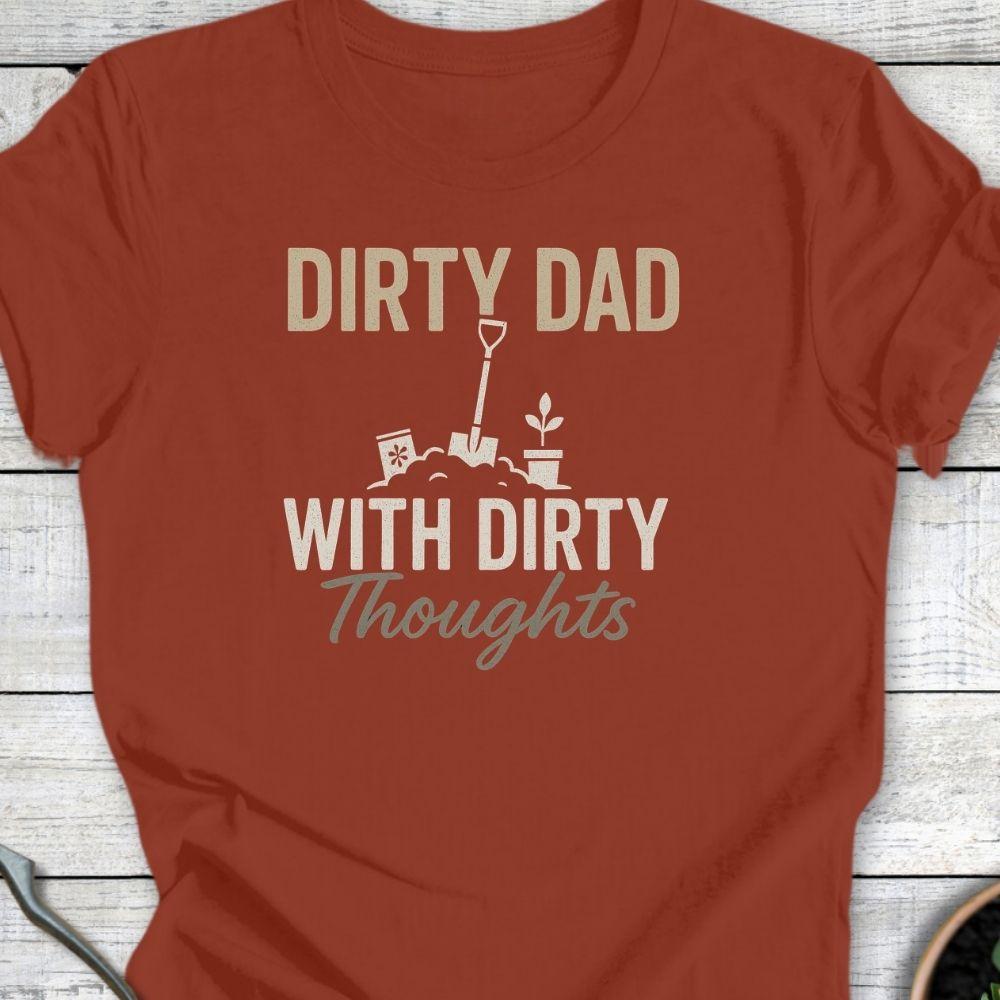 Printify T-Shirt Rust / S Dirty Dad