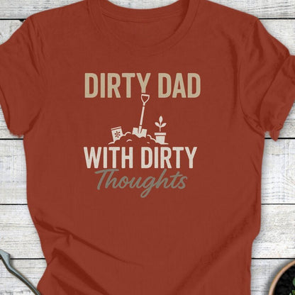 Printify T-Shirt Rust / S Dirty Dad