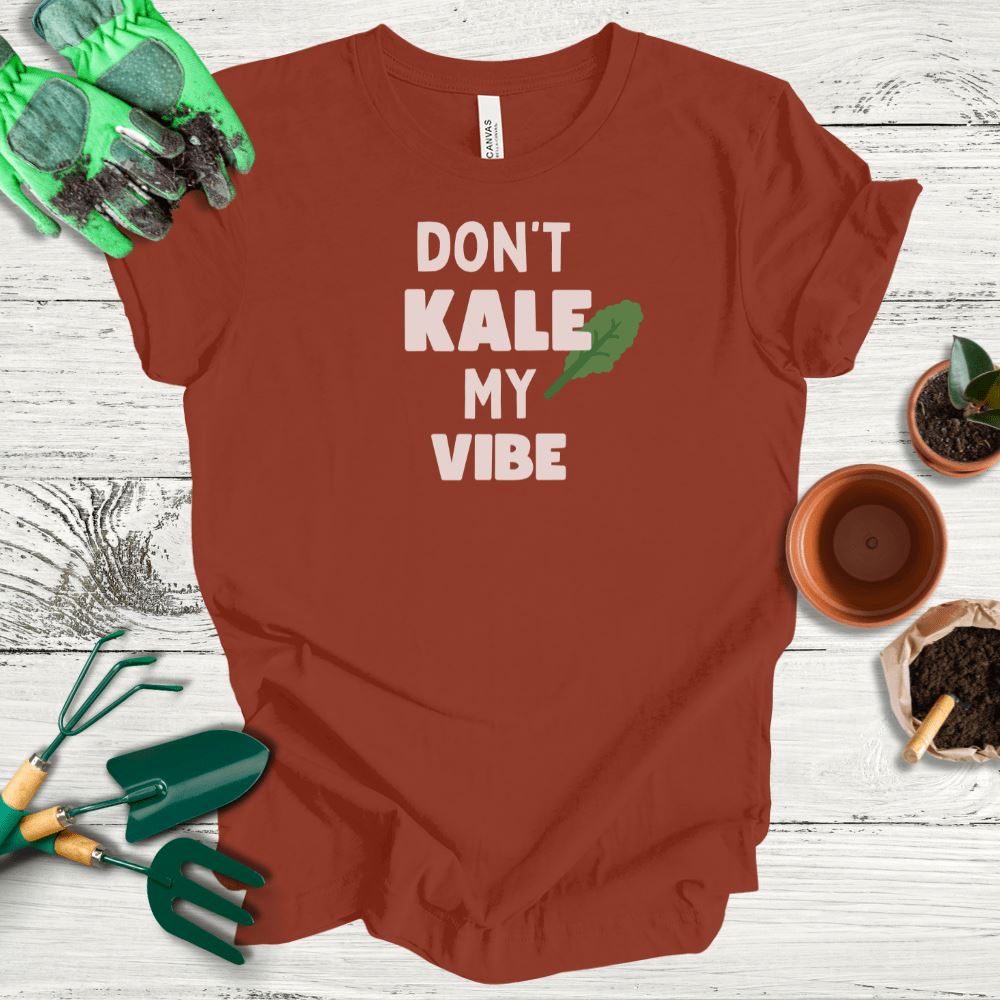 Printify T-Shirt Rust / S Don't Kale My Vibe