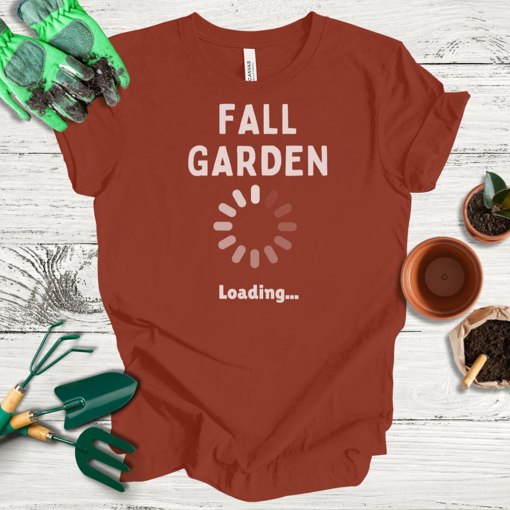 Printify T-Shirt Rust / S Fall Garden