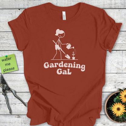 Printify T-Shirt Rust / S Gardening Gal
