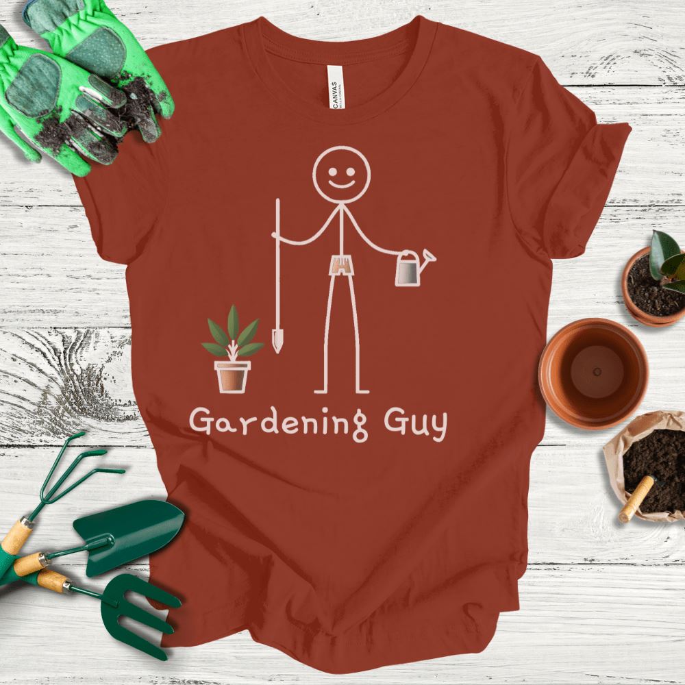 Printify T-Shirt Rust / S Gardening Guy Shirt