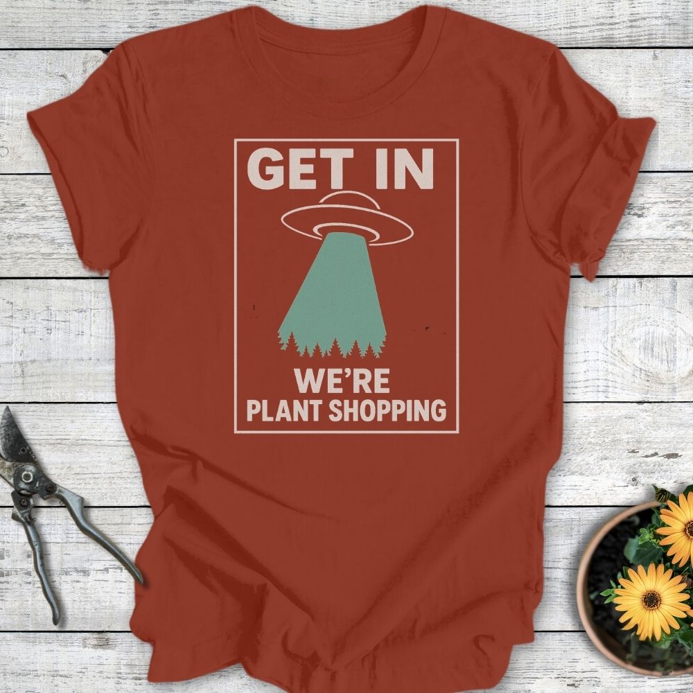 Printify T-Shirt Rust / S Get In