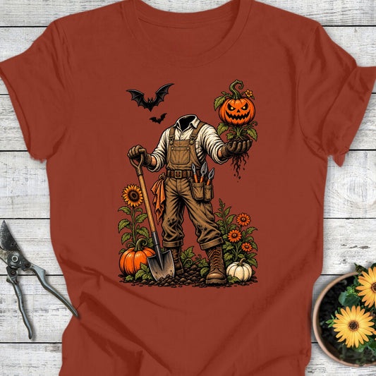 Printify T-Shirt Rust / S Headless Gardener T-Shirt
