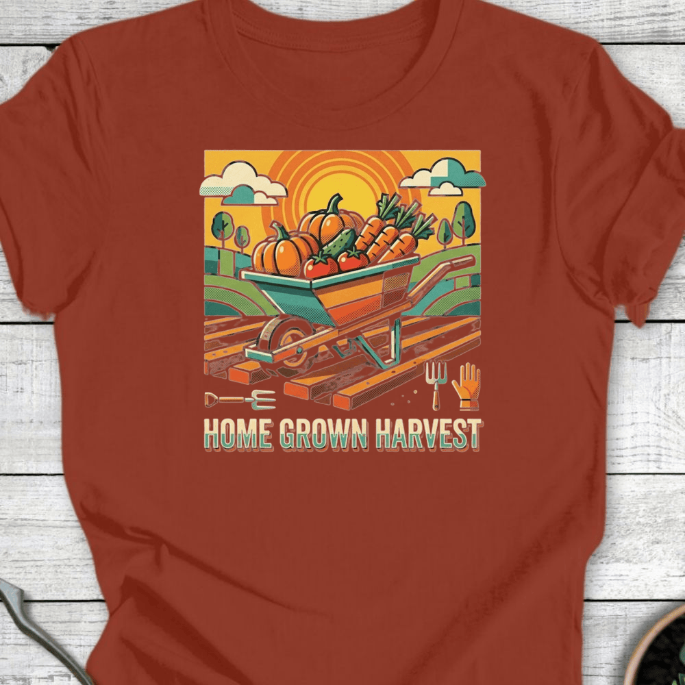 Printify T-Shirt Rust / S Home Grown Harvest T-Shirt