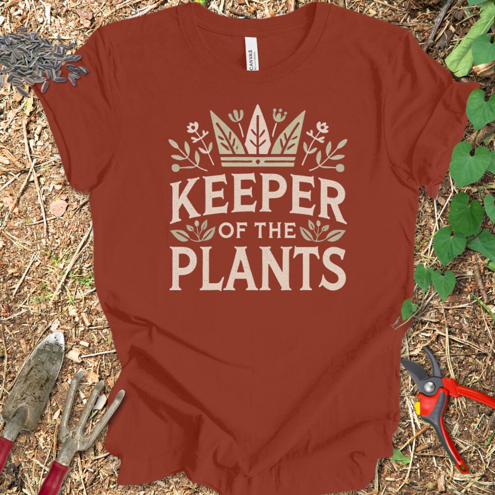 Printify T-Shirt Rust / S Keeper of the Plants