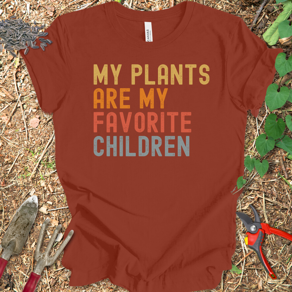 Printify T-Shirt Rust / S My Favorite Children