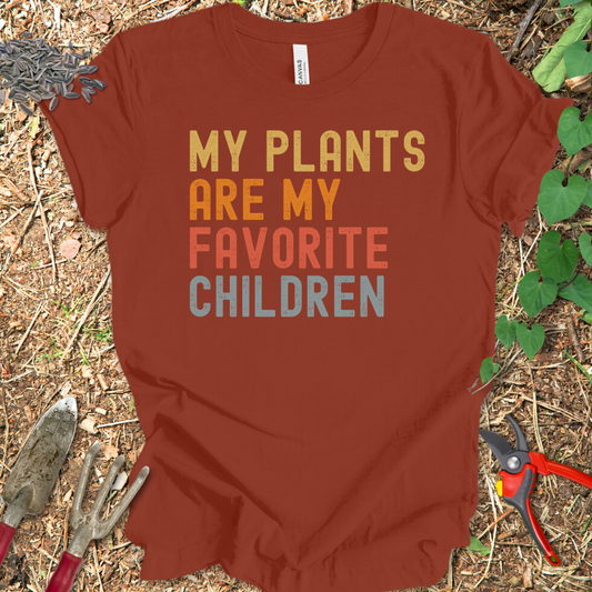 Printify T-Shirt Rust / S My Favorite Children